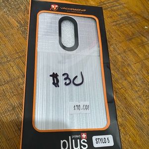 Stylo 5 Protective Clear Case